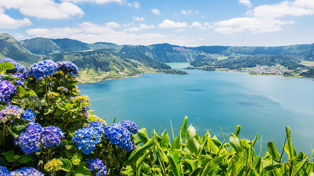 Sao Miguel Sete Cidades, Azorerne, Portugal