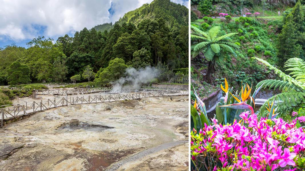 Furnas Lagoon, Azorerne, Portugal