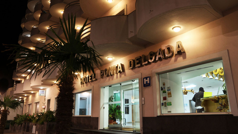 indgang på Hotel Ponta Delgada 