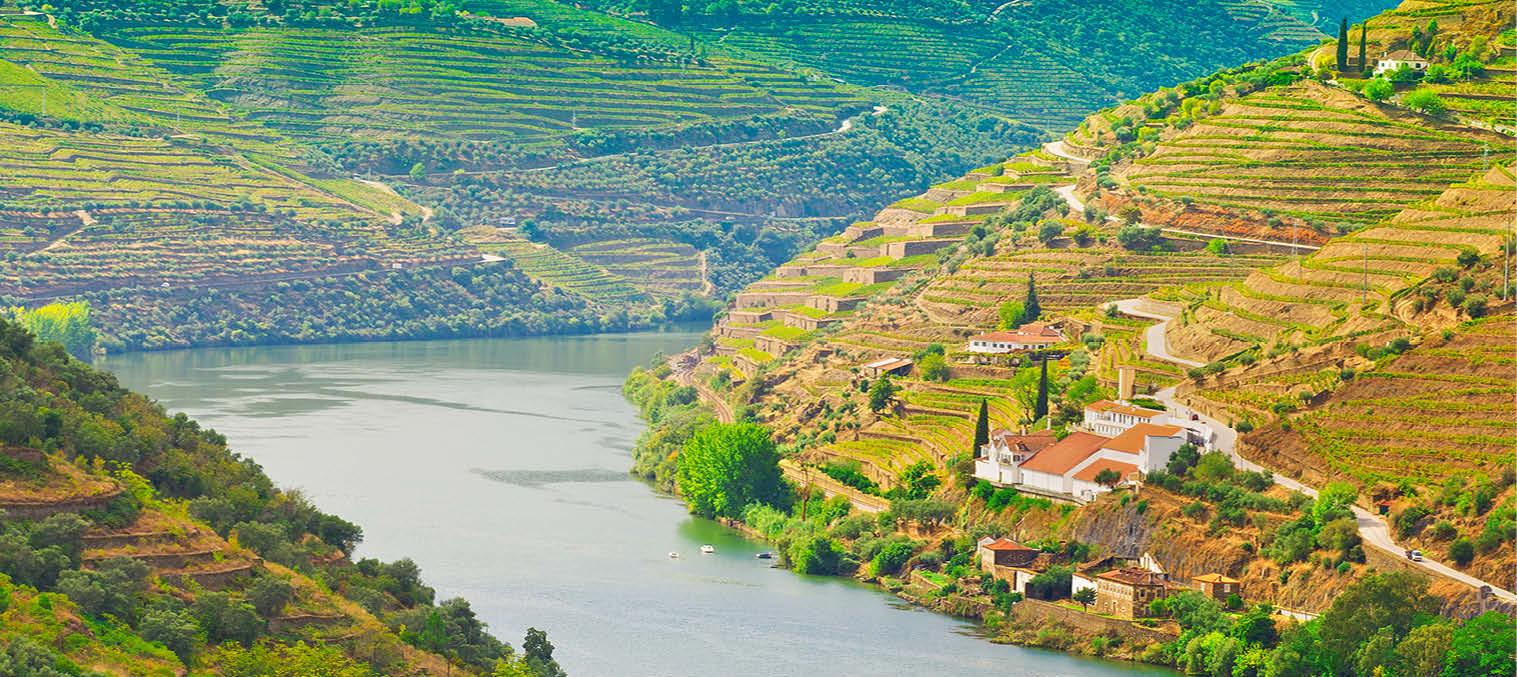 Douro-floden i Nordportugal 