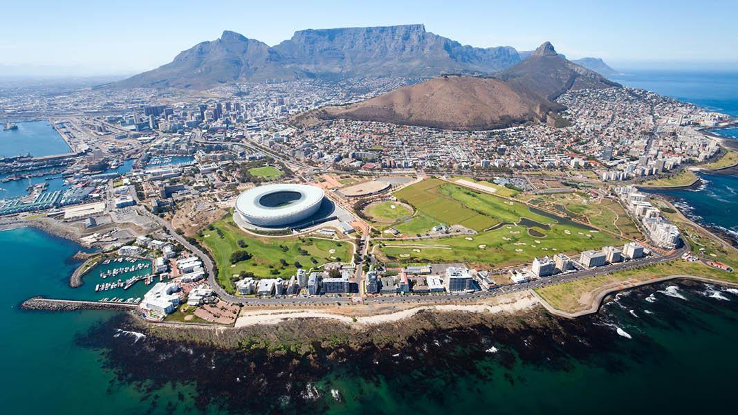 Lift udsigt over capetown Sydafrika