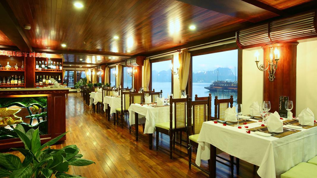 ha long bay sejltur restaurant