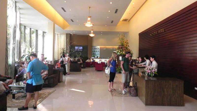 reception mondial hotel hue