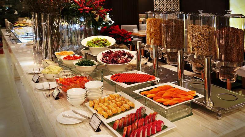 Morgenmadsbuffet The Ann hotel i hanoi